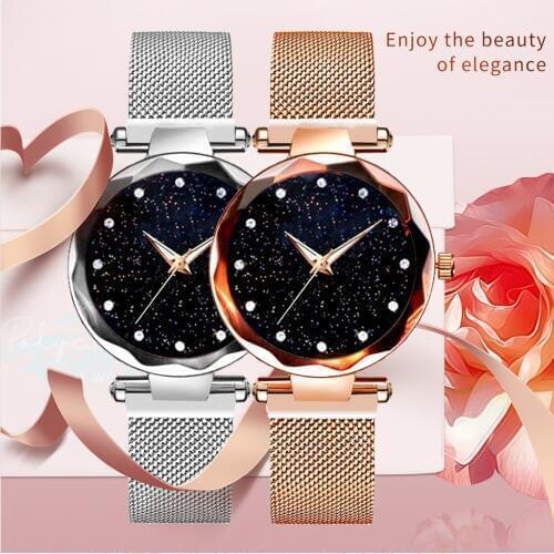 Quartz Movement High Quality Women Stainless Steel Mesh Ladies Watch Dropshipping Horloges Vrouwen 2020 Students Lovers Jellie&5