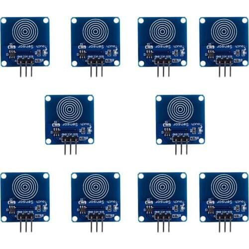 10pcs TTP223B Digital Touch Capacitive Sensor Switch Module DIY for Arduino Raspberry Pi