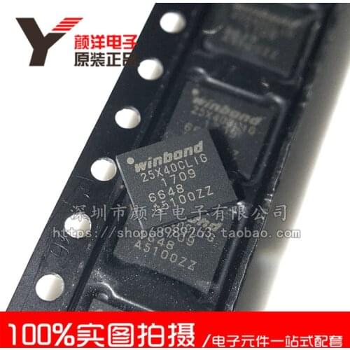 100% New&original In Stock W25X40CLZPIG 25X40CLIG WOSN8 IC (5pcs/lot)