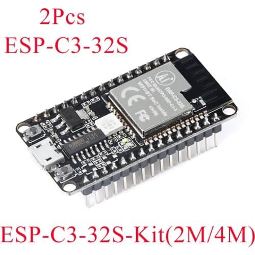 2Pcs ESP-C3-32S C3-32S ESP-C3-32S KIT WiFi+ Bluetooth 5.0 series module development board engineering sample ESP-C3-32S-Kit