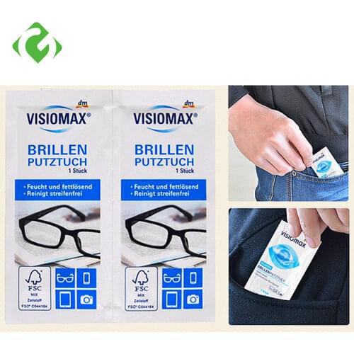 52 pcs Eyeglasses Polishing Cleaner Microfiber Glasses Cleaning Cloth For Lens Phone Screen Cleaning Disposable Wet Tissue Wipes
