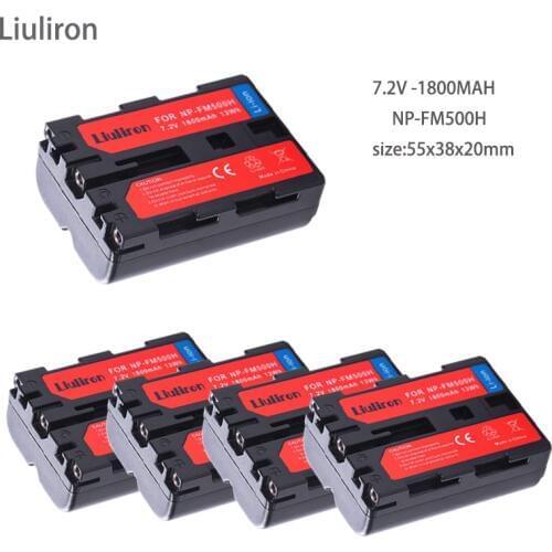 Bateria NP-FM500H NP FM500H Battery for Sony Alpha A58 DSLR-A350A300/A350/A450/A500/A550/A560/A580/A700/A99/A850 SLT-A57 camera