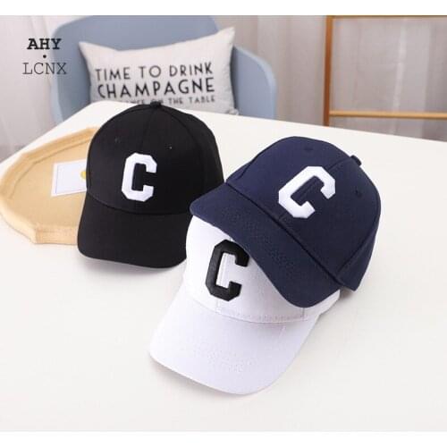 New Summer Fashion Cotton Monochrome Child Hat Boys Sun Visor Hat Adjustable Outdoor UV Korean Kids Baseball Cap