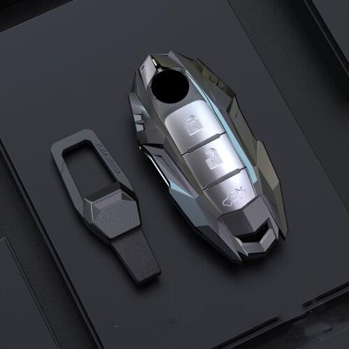 Alloy Car Remote Key Cover Case For Nissan Altima Qashqai J10 J11 X-Trail t31 t32 kicks Tiida Pathfinder Murano Note Juke