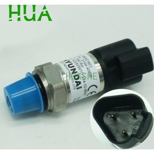 Pressure Sensor 500bar R140W-9 R160LC-9 R170W-9 31Q4-40800 31Q440800 063G1603 for Excavator for hyundai