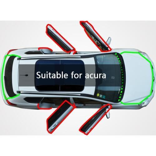 For acura CDX/MDX/RDX/IL X/TLX/ZDX/RLX whole door modified soundproof and dustproof sealing strip