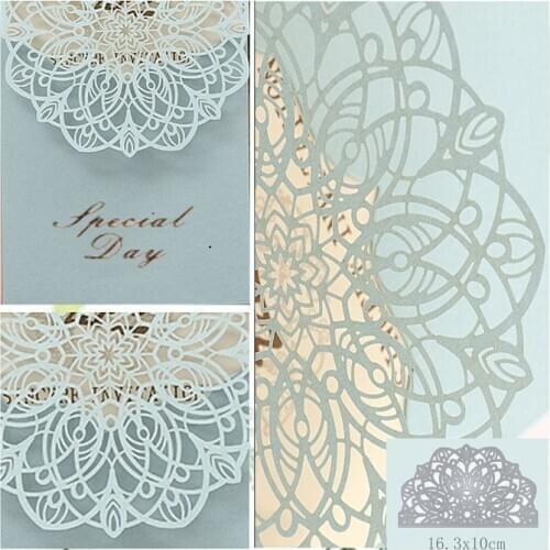 Lace shape Metal Cutting Dies New 2020 Flower border Crafts Die Cuts For DIY Scrapbooking Paper Cards Decorations Embossing