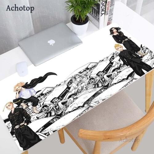Tokyo Revengers Anime Mouse Pad Gamer Computer Desk Mat Laptop Cabinet Mausepad PC Gamer Gaming Accessories Keyboards Mouse Pad