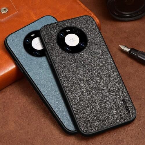 Leather Back Cover For Huawei P Smart 2021 S Z 3 in 1 for Huawei P8 P9 P10 P20 P30 P40 Lite E Mate 40 Pro Plus Case