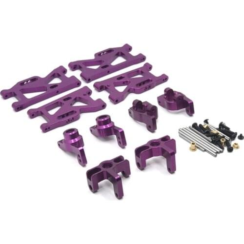 For WLtoys 144001 124016 124017 124018 124019 Remote Control Car Metal Upgrade Modification Accessories Parts