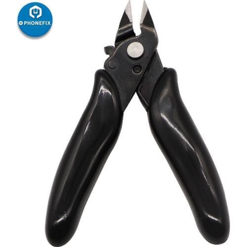 Mini Pliers Repair Electronic Parts Pliers Cutting Cable Cutting Wire Curved Nose Pliers Bending Pliers for Electronics Tool Kit