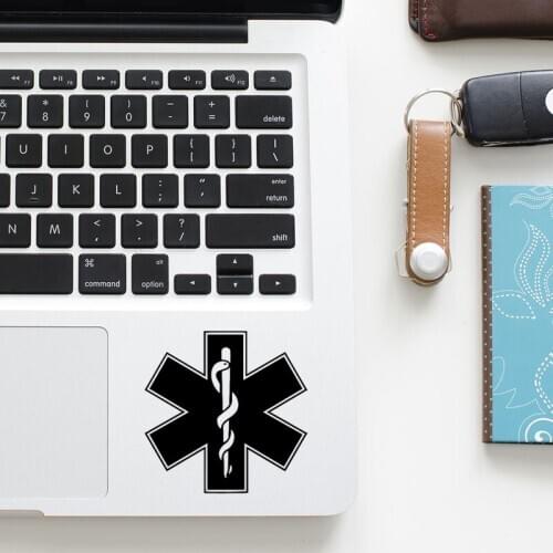 Caduceus Symbol Trackpad Decal Laptop Sticker for Macbook Pro 16" Air Retina 11 12 13 14 15 inch Mac Book Skin PC Notebook Decor