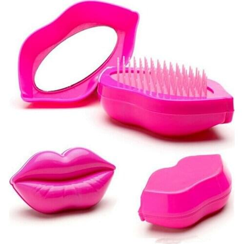 Doesn't Hurt Hair Plastic Hairdressing Comb Portable Smooth Hair Comb Comfortable Massage Comb Health Massage Comb Non-knotted