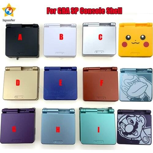 2020 New For Nintendo GBA SP For Gameboy Housing Case Cover Replacement Full Shell For Advance SP Accessories Dropshipping