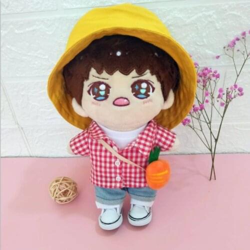 [MYKPOP]KPOP Dolls Clothes 4pcs Set for 15cm 20cm Dolls (without Doll) Casual Clothes Set KPOP Fans Collection SC2007070512