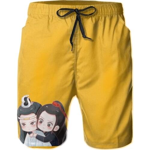Summer Men Beach Short Breathable Quick Dry Funny Novelty R246 running The Untamed Male Shorts