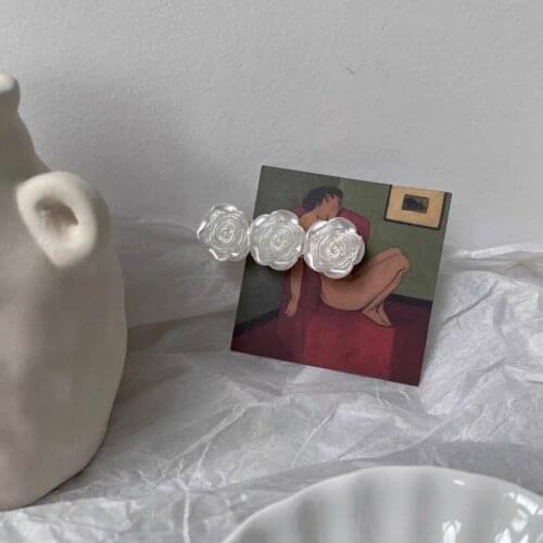 Vintage flower hair clips barrettes hair accessories