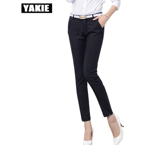 YUKIESUE Women's High Rise Pants