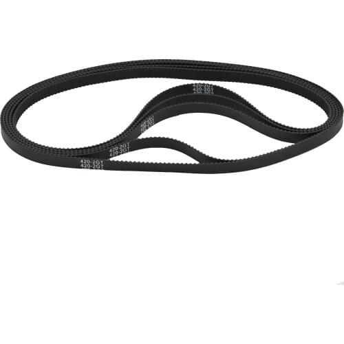 GKTOOLS C-10 3D Printer GT2 6mm Closed Loop Rubber 2GT Timing Belt Length 410 420 426 430 436 440 444 450 460 466mm