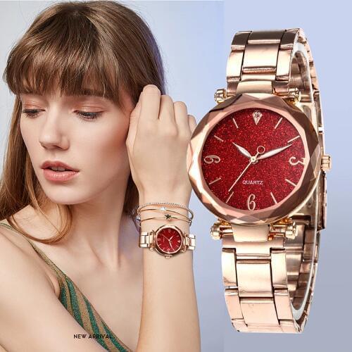 Women Watches Quartz Classic Ladies Watch Womens Crystal Reloj Mujer Metal Wristwatch relogio feminino saati relojes mujer saati