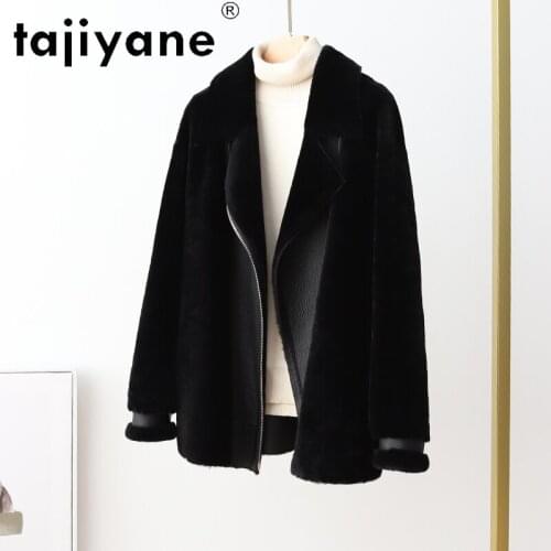 Tajiyane Winter Clothes Women 2020 Real Fur Coat Woman 100%wool Jackets Female Sheepskin Coats Sheep Shearing Abrigo Mujer TN675