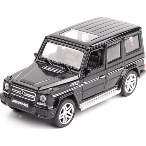 1:32 For Benz G65 Diecast Alloy Car Model Toys With Pull Back Electronic Toy With Simulation Lights And Music Model Car For Kid
