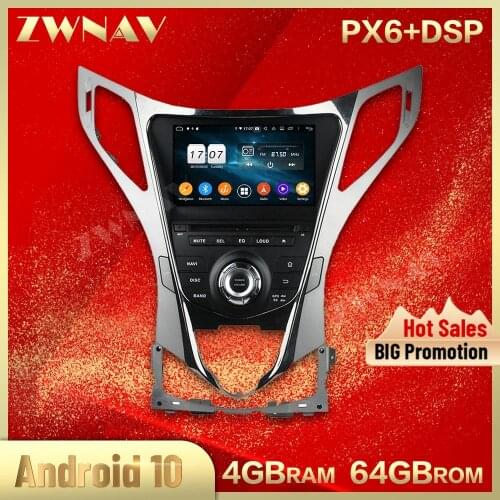 2 din Android 10.0 screen Car Multimedia player For Hyundai AZERA Grandeur i55 2011+ radio stereo GPS navi head unit auto stereo
