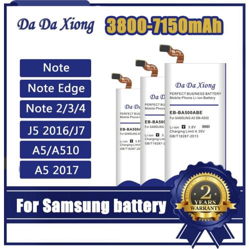 8200mAh Battery For Samsung A5 2017 A510 J5 2016 J7 2016 Note Edge 2 3 4 B800BC EB-BA500ABE EB-BJ510CBC EB-BJ700CBE EB-BA510ABE