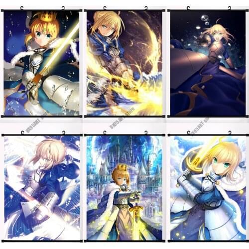 DIY Diamond Painting Japan Anime Fate Cross Stitch Kits Diamond Embroidery Full Square Round Mosaic Home Decoration Gift