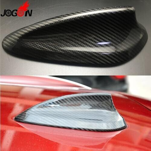 For BMW X Series X5 X6 X5M X6M F15 F16 F85 F86 Carbon Fiber Car Roof Antenna Aerials Stickers Shark Fin Car-Styling