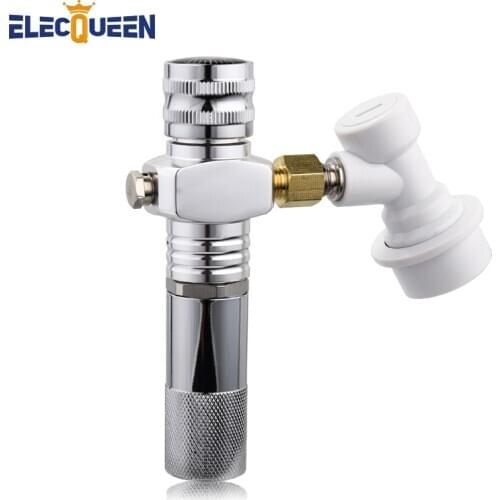 Nitrogen Charger, 0-30PSI Nitrogen Mini Charger Nitro Drip Cold Brew Dutch Coffee Regulator Gas Connector for Ice Coffee Refill