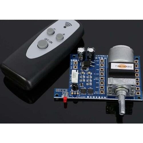 DYKB ALPS Remote Control Volume Motorized Potentiometer 50K 100K For Preamp Power Amplifier Headphone AMP Audio DIY, ALPS POT