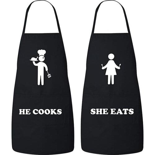 Custom Couples Kitchen Cooking Aprons,Personalised A warm grill Apron Gifts,a happy and loving suit,engagement,Valentines Day