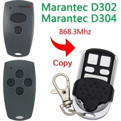 Copy Marantec D304 .D302 remote control 868.3Mhz Garage Door Gate Duplicator