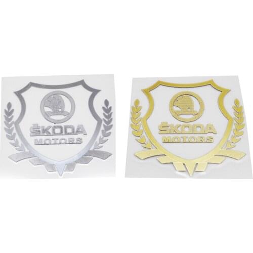 Car Window Rear Plastic Sticker Badge For Skoda 2 A7 Tour RS Octavia Fabia 1 Rapid Kodiaq Karoq Superb Auto Exterior Decoration