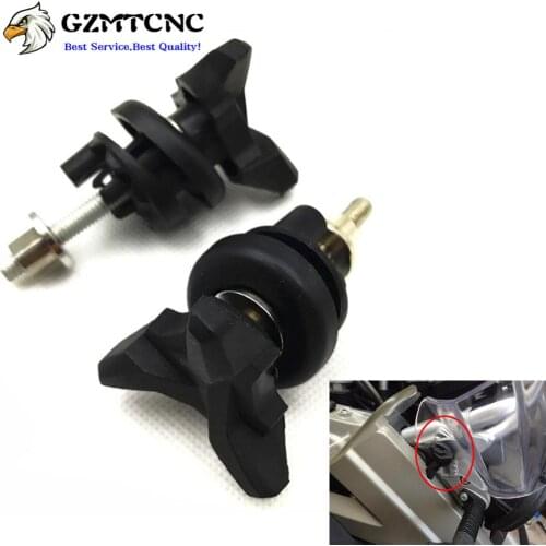 For BMW R 1200 GS R1200GS ADV Adventure 2004 - 2017 04 Motorcycle Windshield Adjustment Screw WindScreen Mount Clip Clamp Bolt