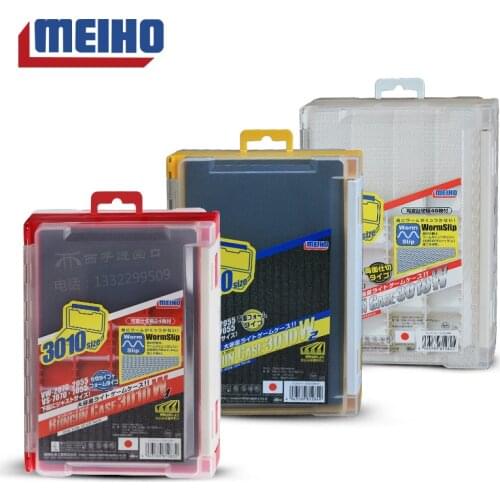 Japan Mingbang imported MEIHO 3010W double-sided sub-box accessory box sequin box bait box