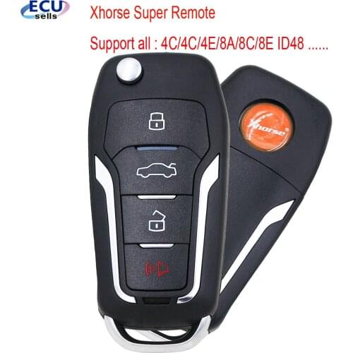 1PC/3PCS/5PCS , Xhorse (Supermodel Remote) 4 Buttons Remote Key for VVDI Tool VVDI Mini Key Tool, VVDI2 Supermodel Machine