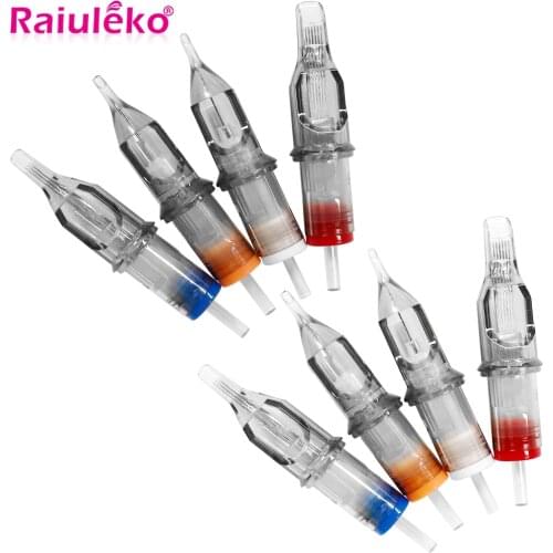 10Pcs Tattoo Revolution Cartridge Needle RL/M1/RM/RS Disposable Semi-Permanent Eyebrow Lip Makeup Needles For Tattoo Machine Pen