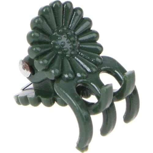 20 Pcs Plastic Plant Fix Clips Orchid Stem Vine Support Vegetables Farm Flowers Fruit Tied Bundle Clamping Gardening