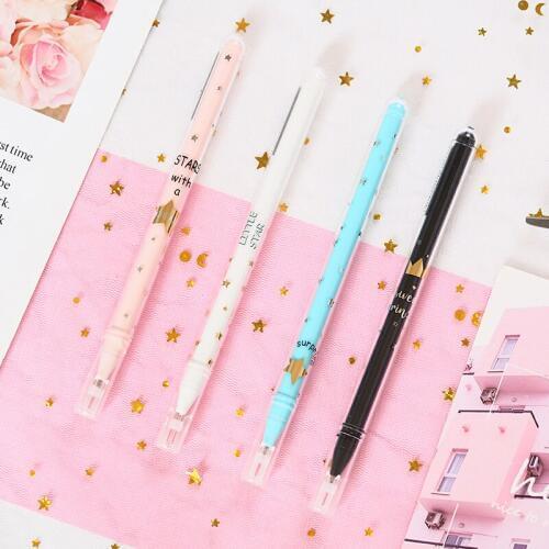 3pcs South Korea Stationery Wholesale 8801 Star Gel Pen