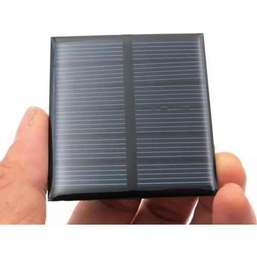 3V 150mA 0.45Watt Solar Panel Standard Epoxy Polycrystalline Silicon DIY Battery Power Charge Module Mini Solar Cell toy
