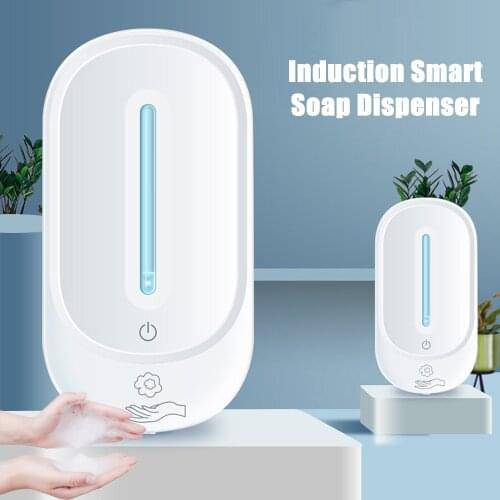 350ml Touchless Fully Automatic Sensor Foam Soap Dispenser Hand Sanitizer Alcohol Spray Wall Mounted Bathroom Accessories