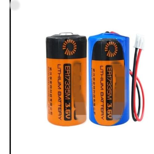 5PCS ER17335 3.6V lithium battery ER17335M with plug