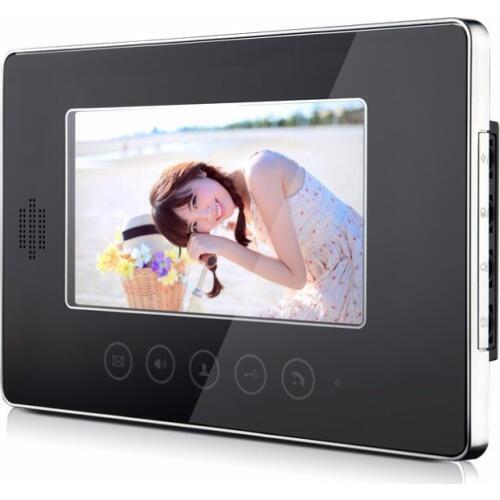 7 inch Touch Screen Monitor For Wired Intercom Video Door Phone XLS-V70T Color Black