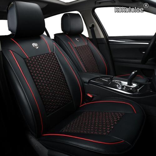 Kokololee 1 PCS car seat covers For ford focus mk1 focus 2 3 mondeo mk4 fiesta mk7 figo ranger edge fusion 2015 kuga accessories