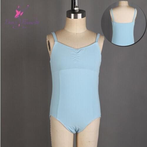 Camisole ballet leotard cotton lycra dancewear girl ballet dancewear leotard gymnastic ballet costumes