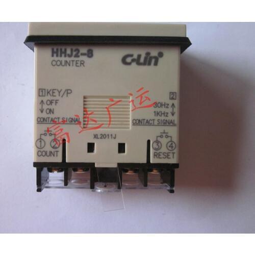 C-lin passive voltage-free accumulation counter HHJ2-8 (H7EC) (built-in lithium battery)