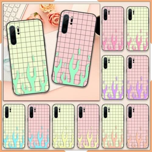 Flame Phone Case For Huawei P40 P20 P30 lite Pro P Smart 2019 Mate 40 20 10 Lite Pro Nova 5t