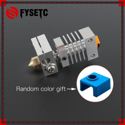 CR10 Heatsink All Metal Hotend Upgrade Kit For CR-10 Ender-3 Printers Micro Swiss CR10 Hotend Titanium Heat Breaker Throat